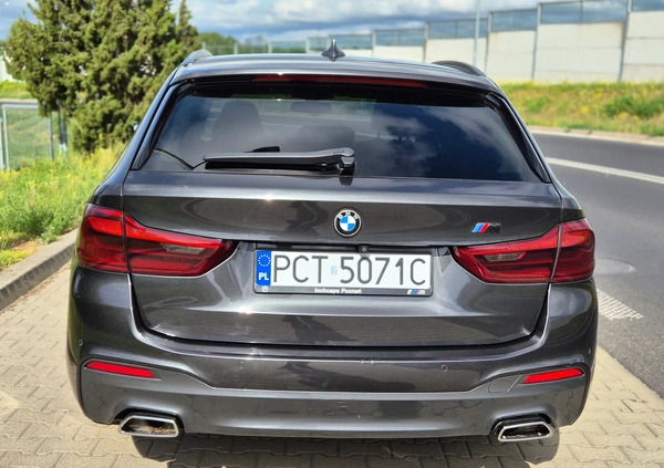 BMW Seria 5 cena 104000 przebieg: 228000, rok produkcji 2017 z Czarnków małe 529